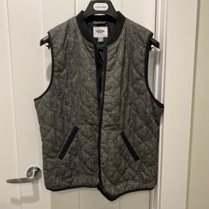 Old Navy Quilted Herringbone Vest